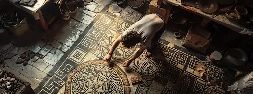 Roman Mosaic Tile